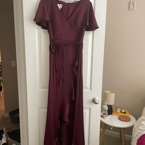 David’s Bridal Bridesmaid Dress